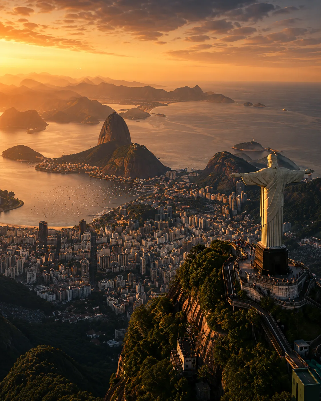 Rio de Janeiro - Pain de Sucre & Corcovado