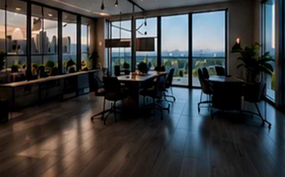 Salle / cabinet moderne